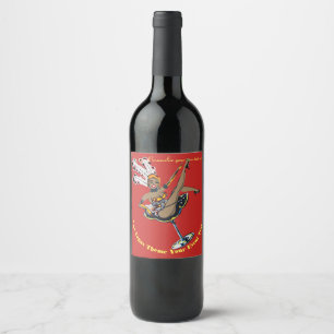 Rótulo De Garrafa De Cerveja O tema do casino de Las Vegas personalizou a