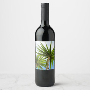 Rótulo De Garrafa De Cerveja Oásis Tropical