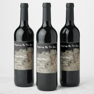 Rótulo De Garrafa De Cerveja Obrigado Foto Sexo Neutro