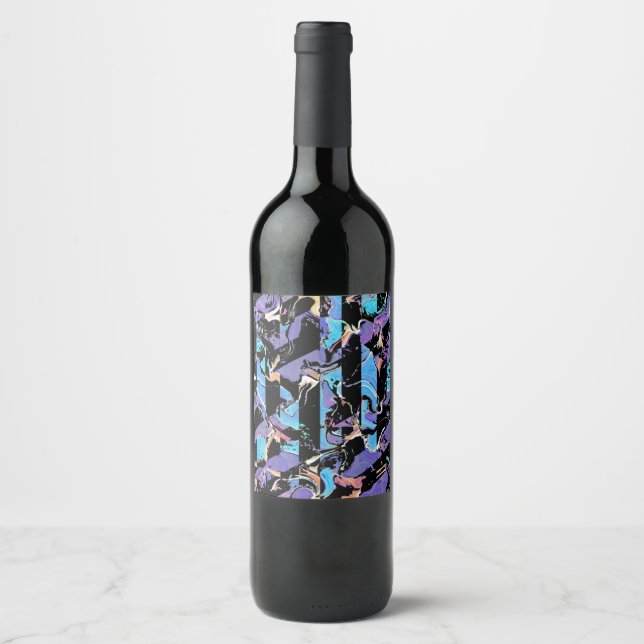 Rótulo De Garrafa De Cerveja Ofensa aos olhos  (Frente)