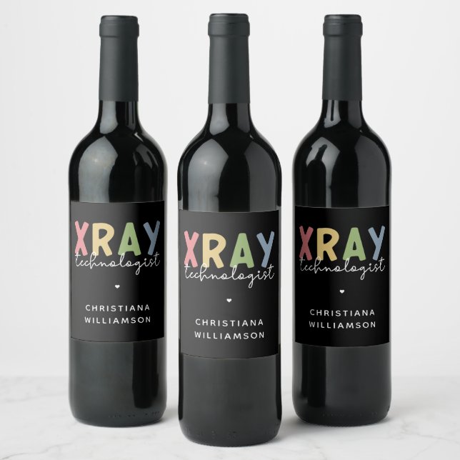 Rótulo De Garrafa De Cerveja Ofertas técnicas de raios-X personalizadas do Xray (Garrafas)