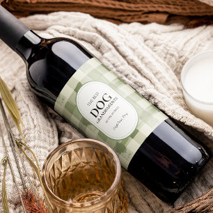 Rótulo De Garrafa De Cerveja Os Melhores Avós De Cão No Mundo Verificados