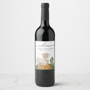 Rótulo De Garrafa De Cerveja Ovelha da Floresta Mãe para ser
