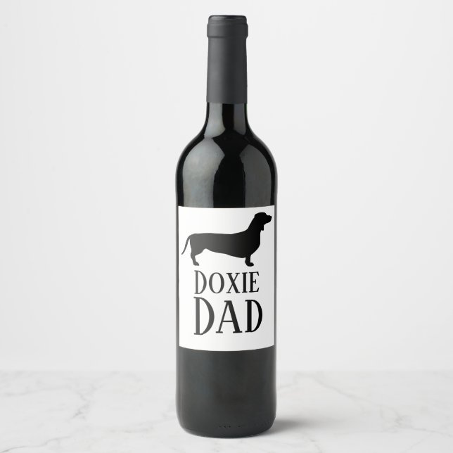 Rótulo De Garrafa De Cerveja Pai Doxie (Frente)