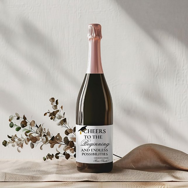 Rótulo De Garrafa De Cerveja Paira bem com um presente de mestrado (Criador carregado)