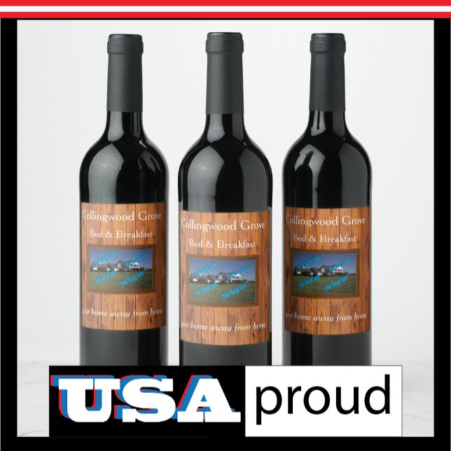 Rótulo De Garrafa De Cerveja País Russo na Cama 🤎 Cozy e café da manhã (Criador carregado)