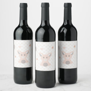Rótulo De Garrafa De Cerveja Panda