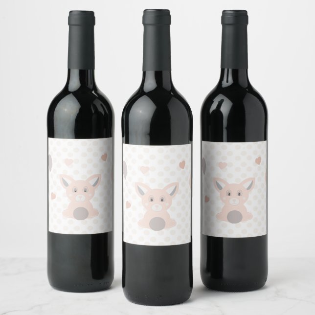 Rótulo De Garrafa De Cerveja Panda (Garrafas)