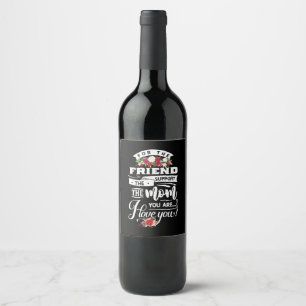 Rótulo De Garrafa De Cerveja Para Os Amigos Que Te Amo