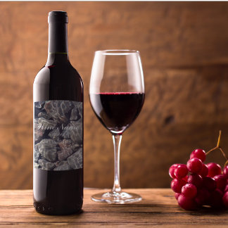 Rótulo De Garrafa De Cerveja Pebolhas de Água Personalizadas