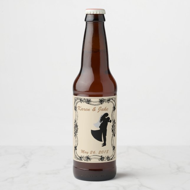 Rótulo de Garrafa de Cerveja Personalizada da Noiv (Frente)