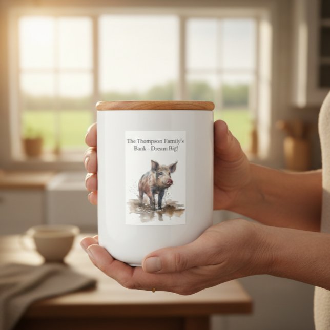 Rótulo De Garrafa De Cerveja Piglet Reproduzido, personalizado (Criador carregado)