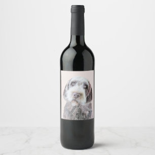 Rótulo De Garrafa De Cerveja Pintura do Griffon com Ponteiro por Fio - Arte Can
