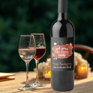 Rótulo De Garrafa De Cerveja Prepare suas calças de gordura, preto