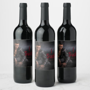 Rótulo De Garrafa De Cerveja Presas da figura vampírica pálida de Halloween do