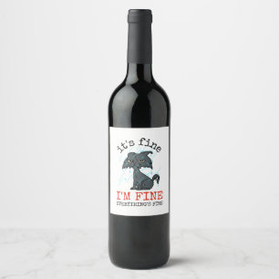 Rótulo De Garrafa De Cerveja Presente do dia dos pais gato papai