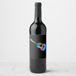 Rótulo De Garrafa De Cerveja Presente dos Guitaristas