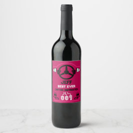 Rótulo De Garrafa De Cerveja Presente Engraçado para Instrutor de Condução
