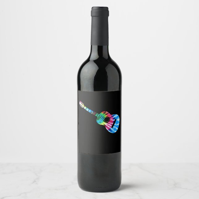 Rótulo De Garrafa De Cerveja Presente Guitaristas (Frente)