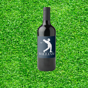 Rótulo De Garrafa De Cerveja Presentes de Golfe Perfeitos