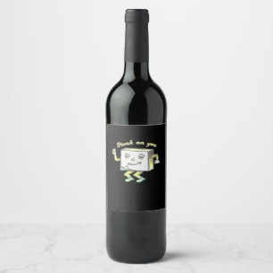 Rótulo De Garrafa De Cerveja Preso em Você Nota Adesiva Estilo Minimalista Mode