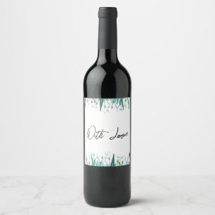 Rótulo De Garrafa De Cerveja Primavera de Jardinagem de Flores de Janeiro