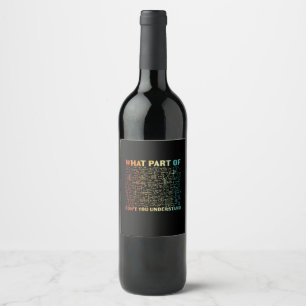 Rótulo De Garrafa De Cerveja Professor De Matemática Que Parte Da Matemática