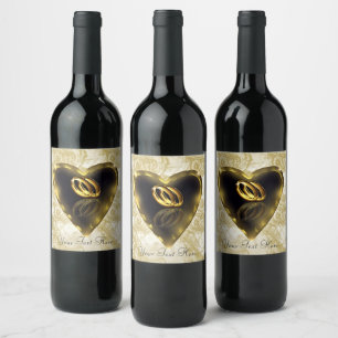 Rótulo De Garrafa De Cerveja Que gás de Deus Juntou Garrafa de vinho espumante?