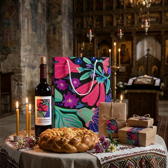 Rótulo De Garrafa De Cerveja Ramos de flores para decoração  (Criador carregado)