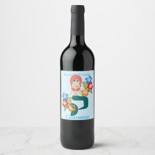 Rótulo De Garrafa De Cerveja Red Hereid Princesa Thunder_Cove