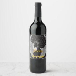 Rótulo De Garrafa De Cerveja Reino da Devine Feminine