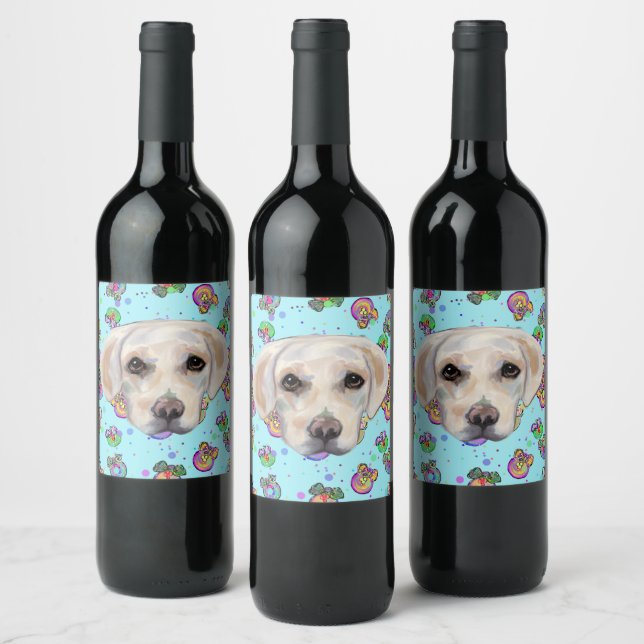 RÓTULO DE GARRAFA DE CERVEJA RETRIEVER LABRADOR (Garrafas)