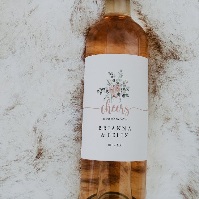 Rótulo De Garrafa De Cerveja Rosa Rosa Rosa Colada Clássica Anima Rotulagem de  (Criador carregado)