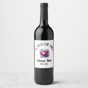 Rótulo De Garrafa De Cerveja Rosh Hashanah Judeu Ano Novo Nome Personalizado Ho