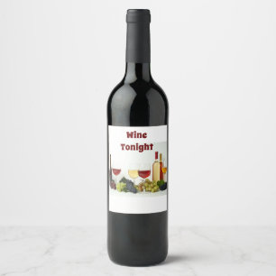 Rótulo De Garrafa De Cerveja  Rótulo de Vinho