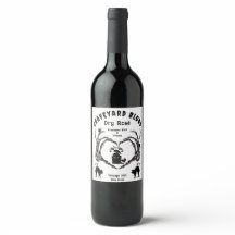 Rótulo de Vinho da Festa de Halloween, Skeleton za