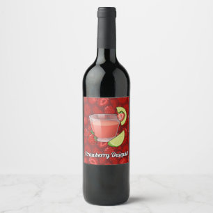 Rótulo De Garrafa De Cerveja Rótulo de Vinho Daiquiri