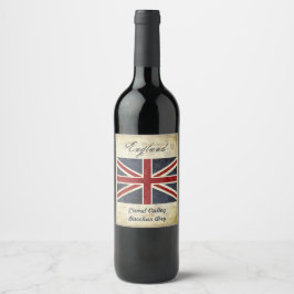 Rótulo De Garrafa De Cerveja Rótulo de vinho de Inglaterra