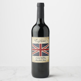Rótulo De Garrafa De Cerveja Rótulo de vinho de Inglaterra