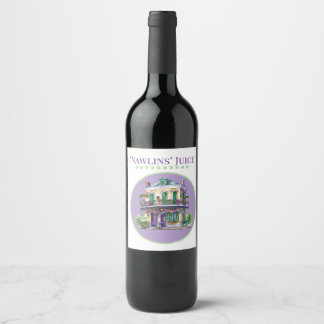 Rótulo De Garrafa De Cerveja Rótulo de Vinho de Nawlins