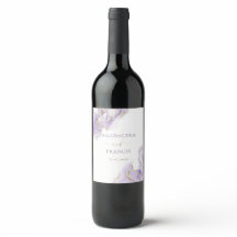 Rótulo de Vinho do Casal de Ouro lavanda