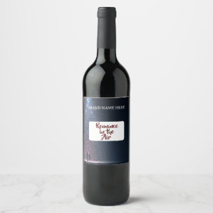 Rótulo De Garrafa De Cerveja Rotulo de Vinho do Dia dos Namorados Romance no Ar