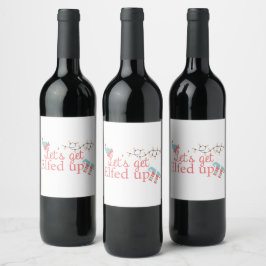 Rótulo De Garrafa De Cerveja Rótulo de vinho gorado para vamos