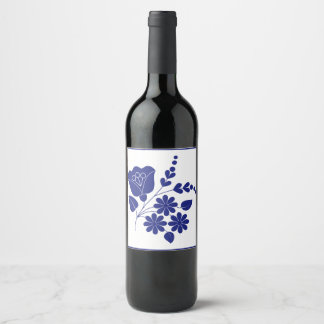 Rótulo De Garrafa De Cerveja Rótulo de Vinho Padrão Tradicional