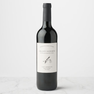 Rótulo De Garrafa De Cerveja Rótulo de Vinho para Anúncio de Gravidez