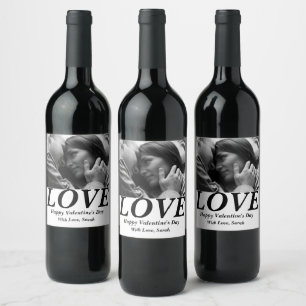 Rótulo De Garrafa De Cerveja Rótulo de Vinho Personalizado para o Dia dos Namor