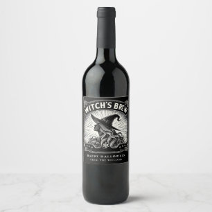 Rótulo De Garrafa De Cerveja Rótulo de Vinho Poção da Bruxa Festa de Halloween