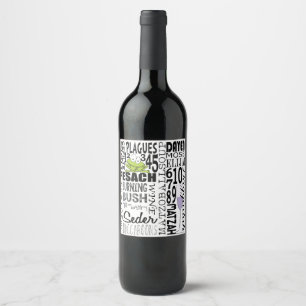 Rótulo De Garrafa De Cerveja Rótulo do frasco do vinho de passagem Pele Palavr