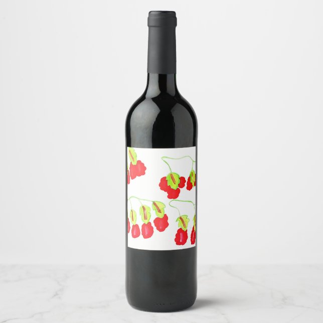 Rótulo De Garrafa De Cerveja Rótulo do vinho (Frente)