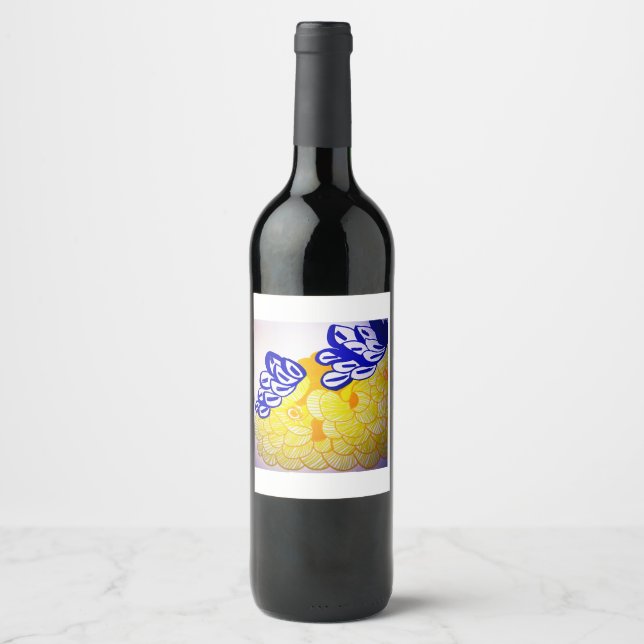 RÓTULO DE GARRAFA DE CERVEJA RÓTULO DO VINHO (Frente)